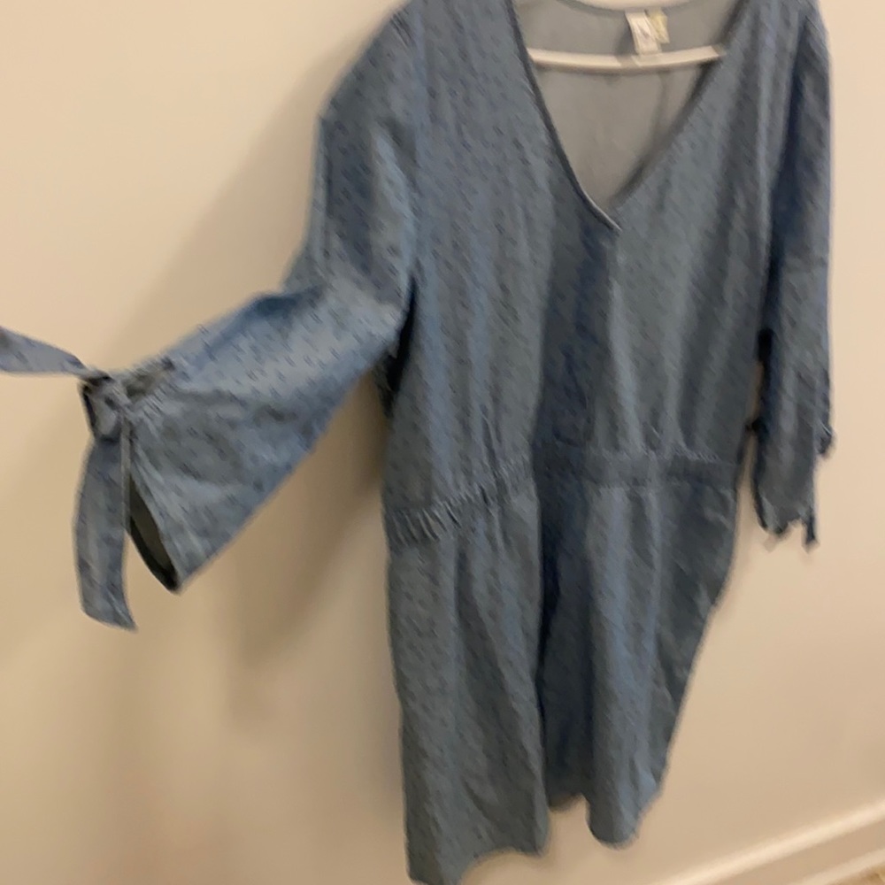 Chambray romper